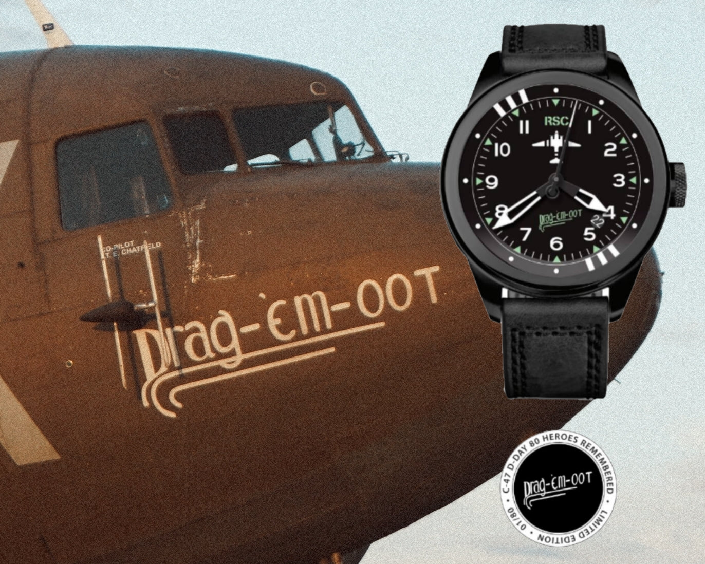 C-47 Drag-Em-Oot Watch